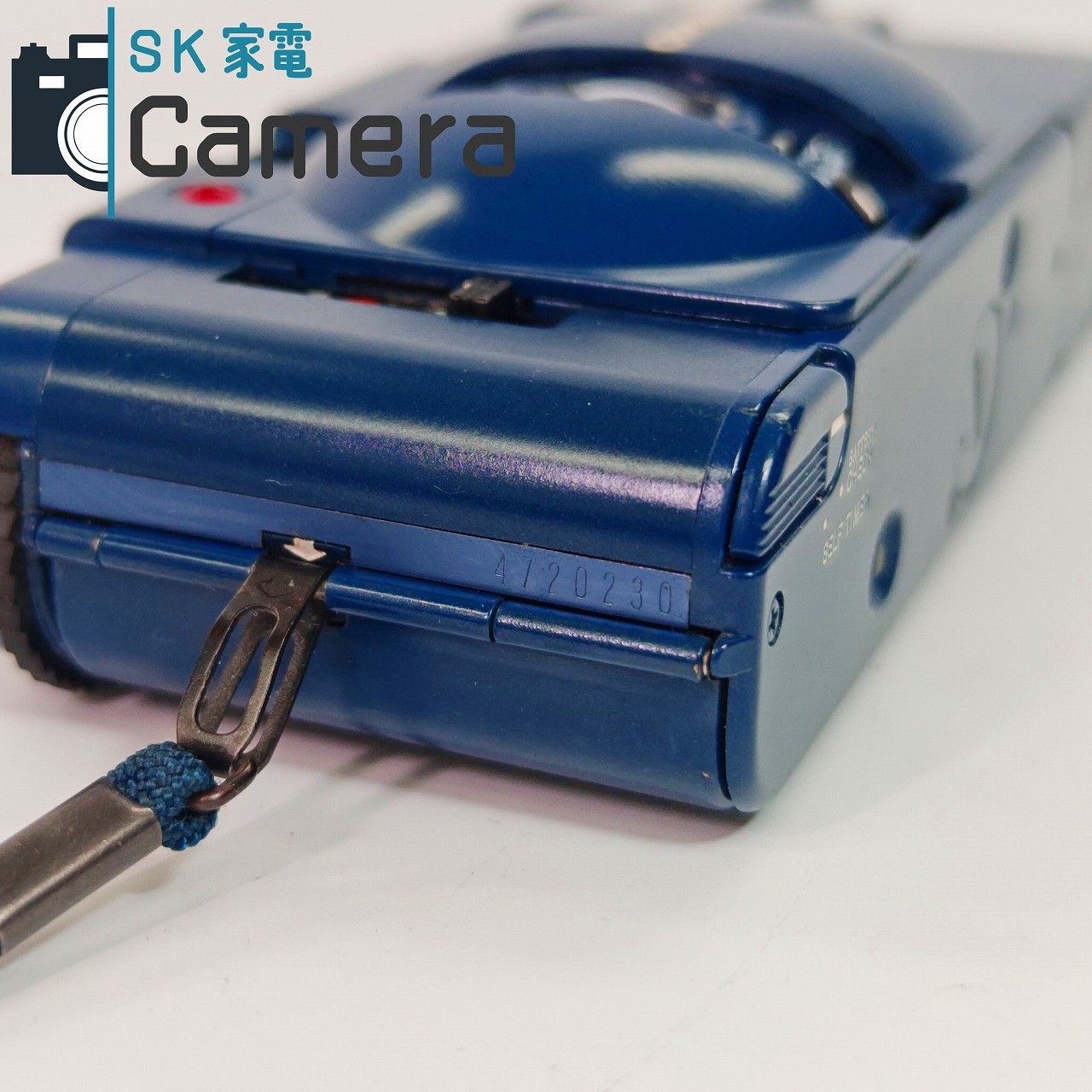 中古】 OLYMPUS XA2 D.ZUIKO 35mm F3.5 A11 ストロボ付 ブルー