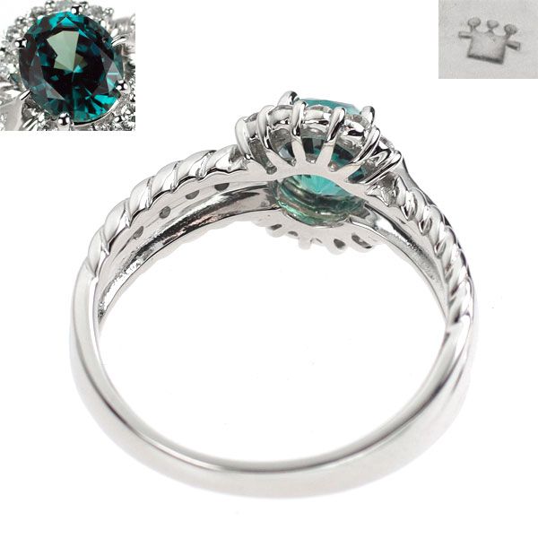 京セラ/ムーンジュエリー Pt950 再結晶アレキサンドライト