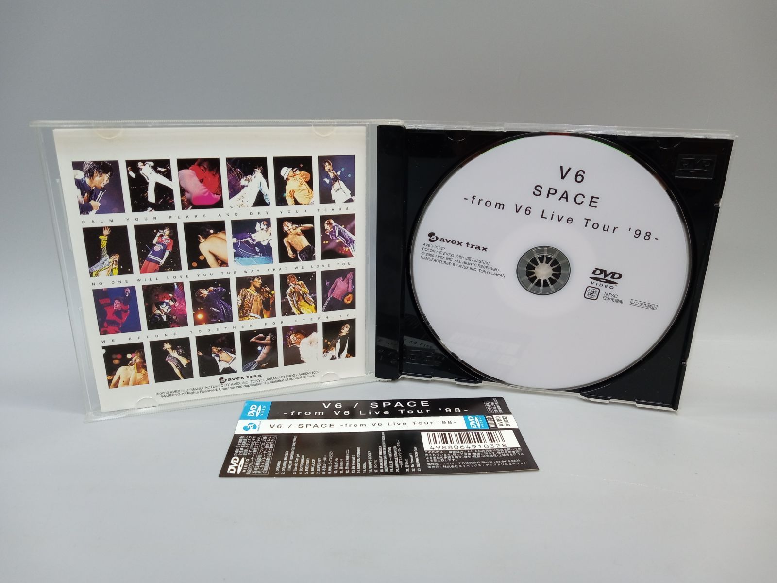 V6 SPACE -from V6 Live Tour '98- DVD [DD1135-007] - メルカリ