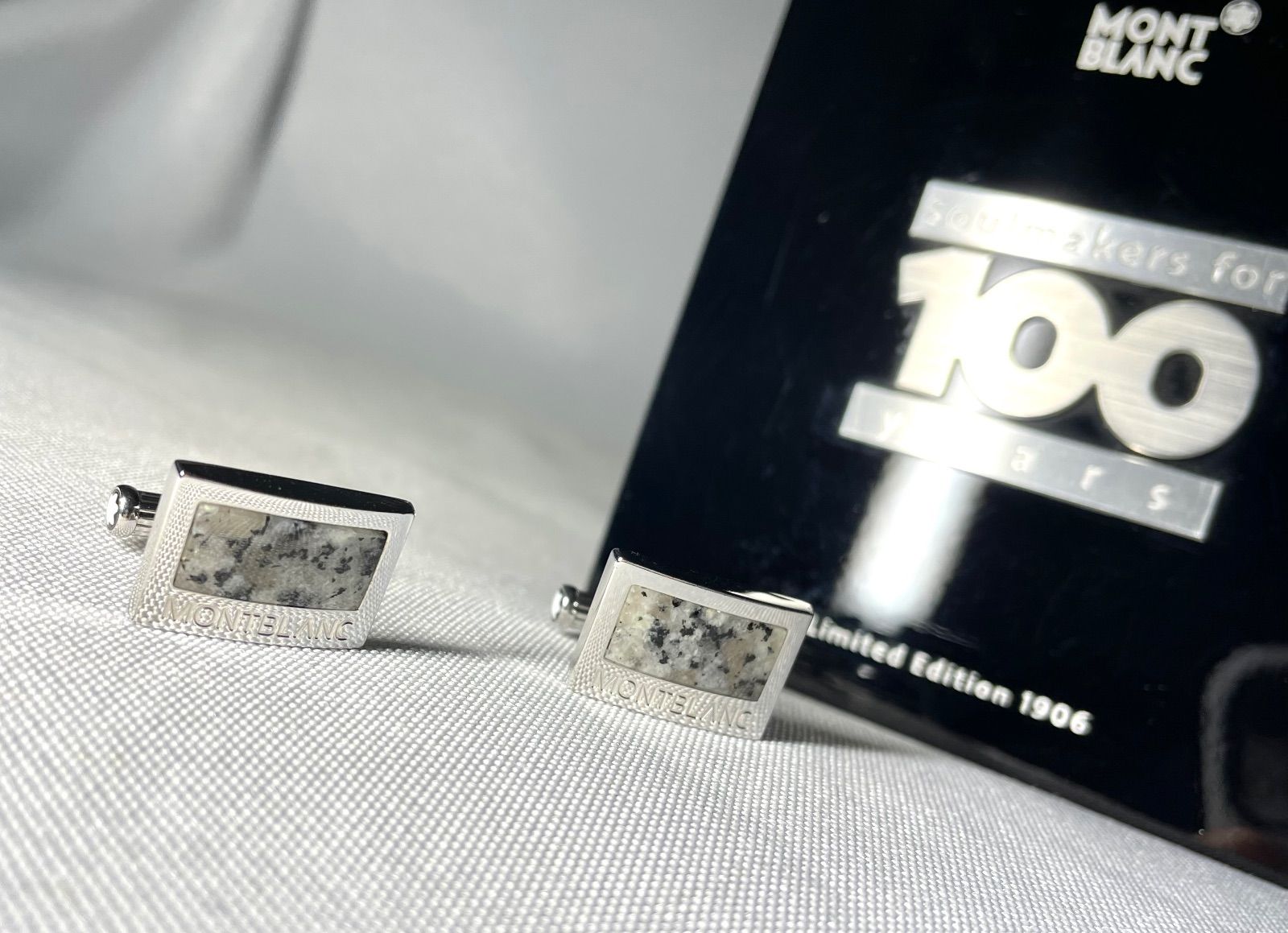 美品 [創業100周年限定モデル] MONTBLANC モンブラン ロゴ＆マーブル