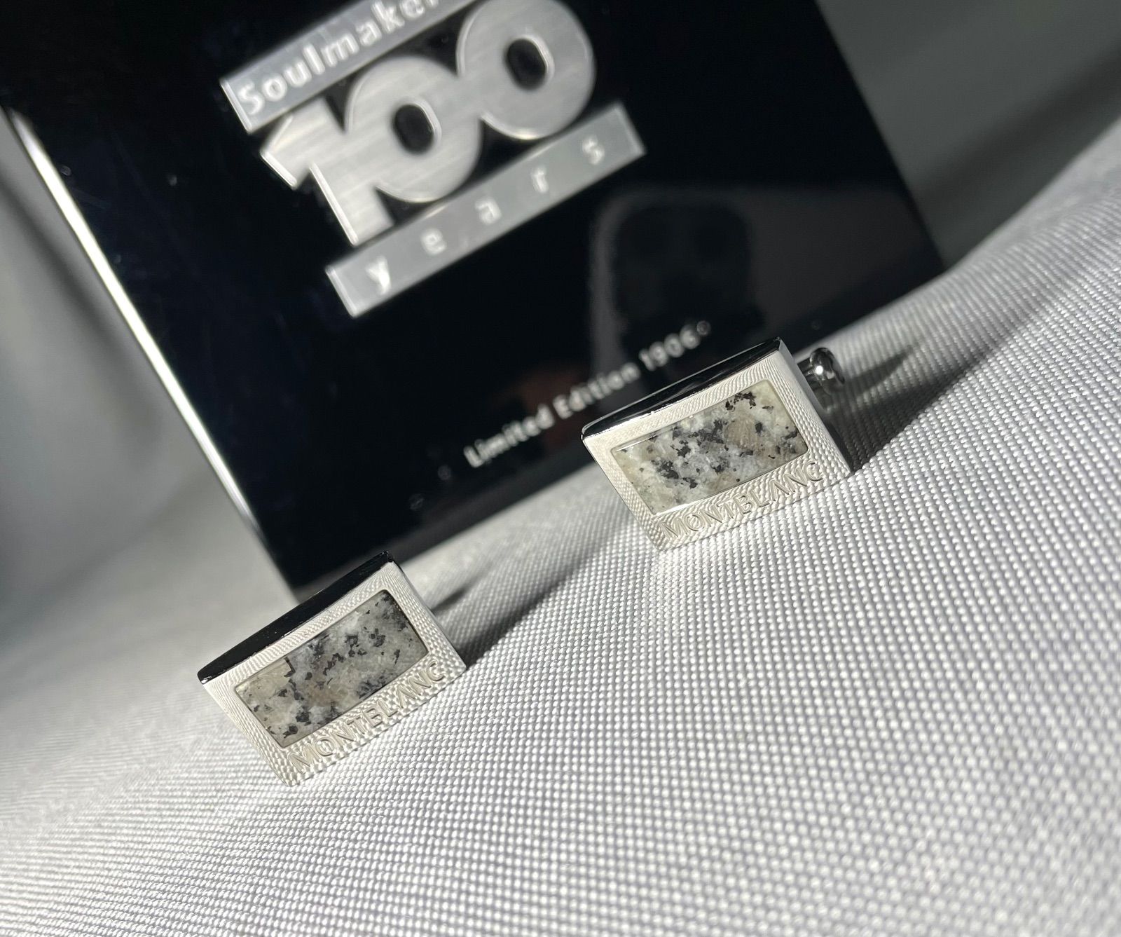 美品 [創業100周年限定モデル] MONTBLANC モンブラン ロゴ＆マーブル