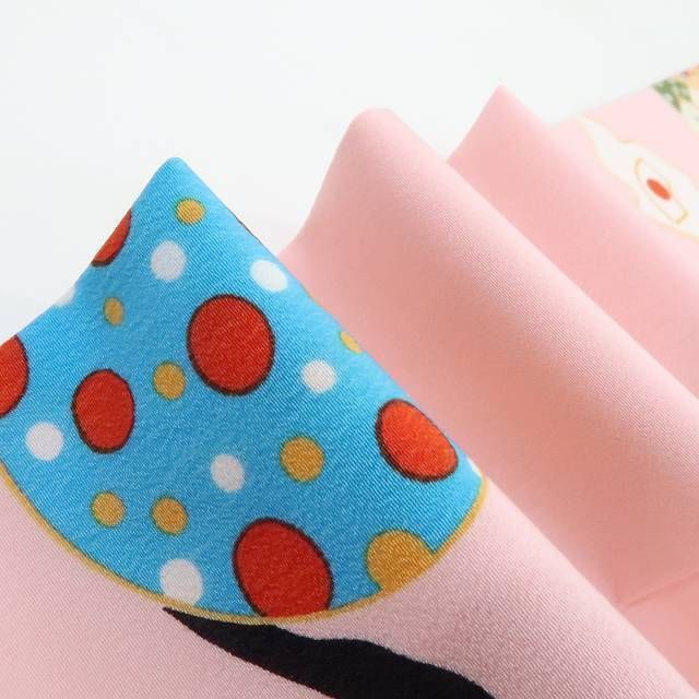 ❁tomihisa❁サーカス 洗える着物 オンステージ 可愛すぎる玉乗りピエロの曲芸 長襦袢 2983