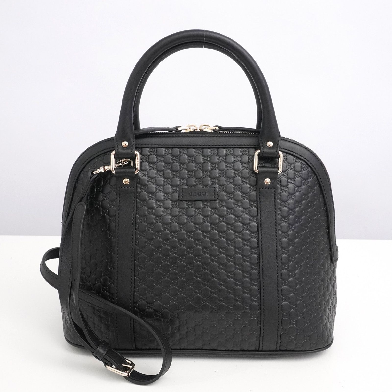 未使用 展示品】GUCCI マイクログッチシマ バッグ 449663 - メルカリ