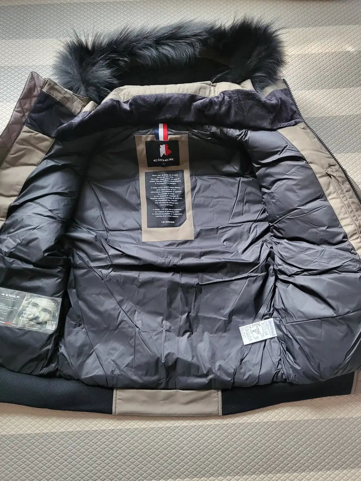 アイダー ユニセックス ゴアテックス ショートダウン アウター 90 - 95