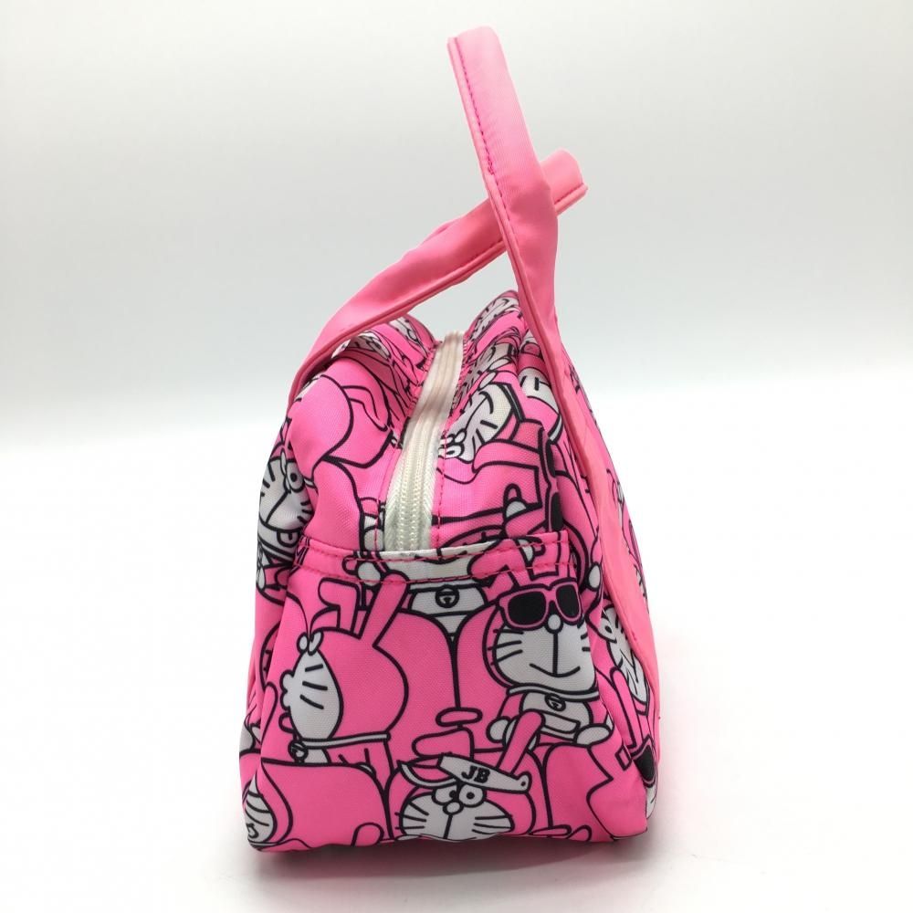 ジャックバニー×ドラえもん カートバッグ ピンク×白 うさ耳ドラえもん ジャックバニー×ドラえもん カートバッグ ピンク×白 うさ耳ドラえもん