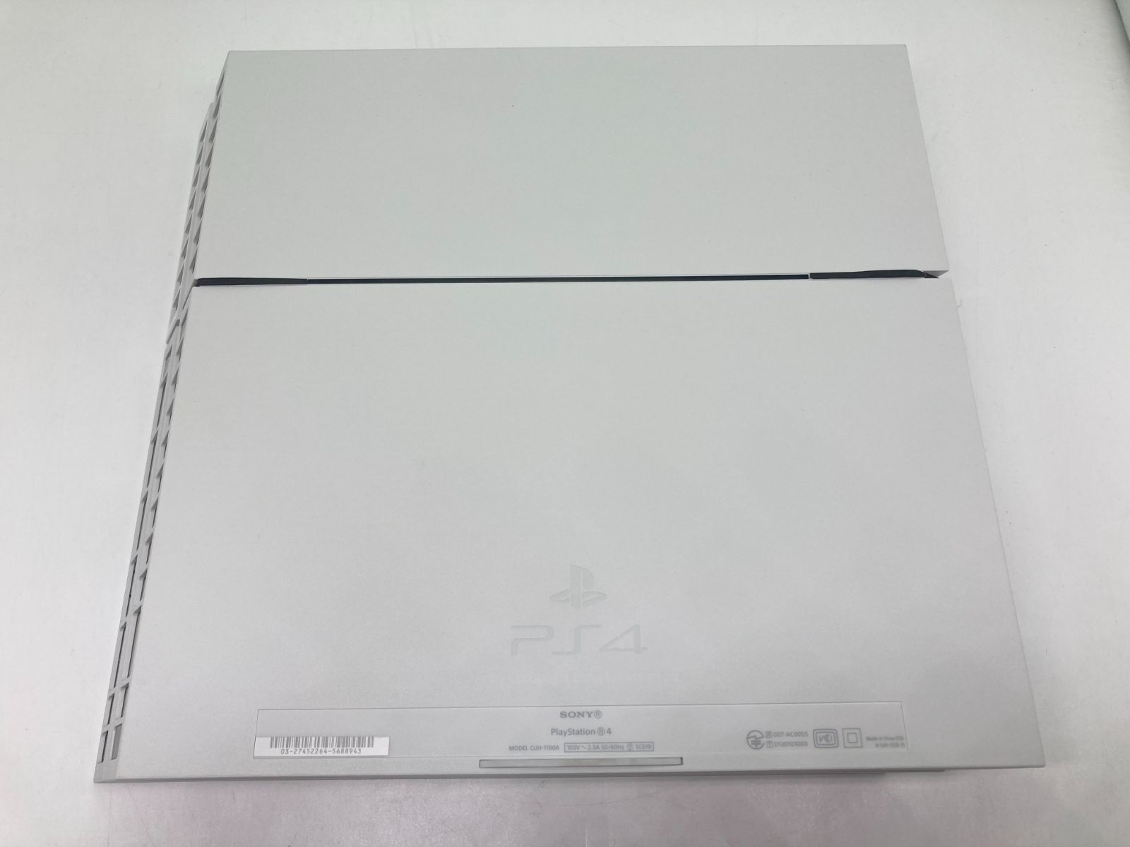 本体のみ 動作品 PlayStation 4 グレイシャー ホワイト 500 GB