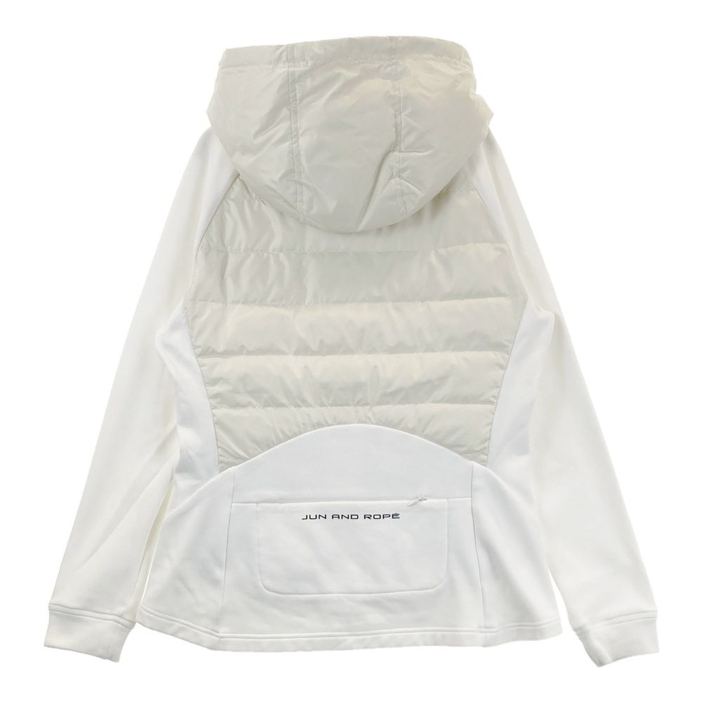 サイズ：L JUN&ROPE ジュン アンド ロペ 裏起毛 切替 ダウンジャケット