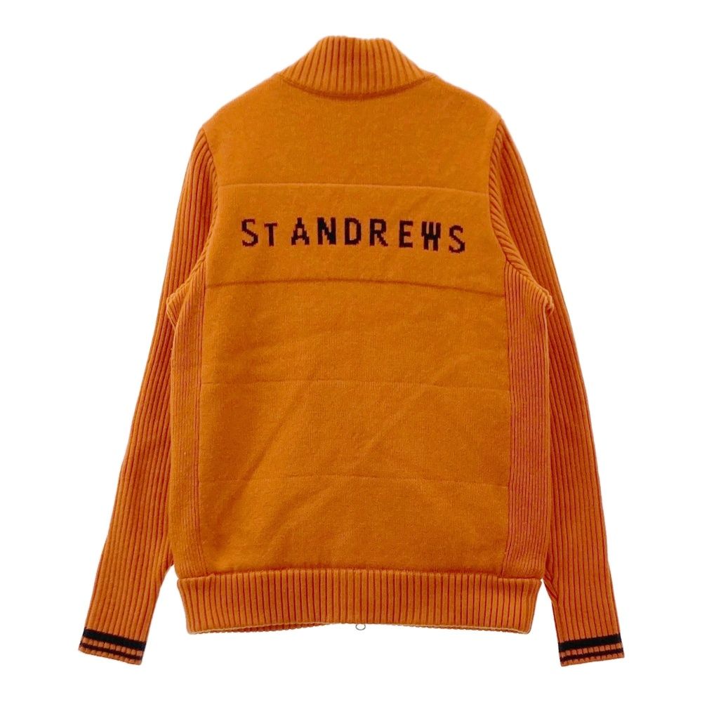 サイズ：M ST ANDREWS セントアンドリュース 裏地付 ニット 中綿