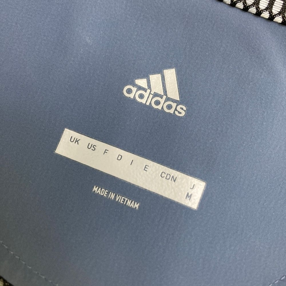 サイズ：M ADIDAS GOLF アディダスゴルフ 中綿 ジップベスト ブルー系