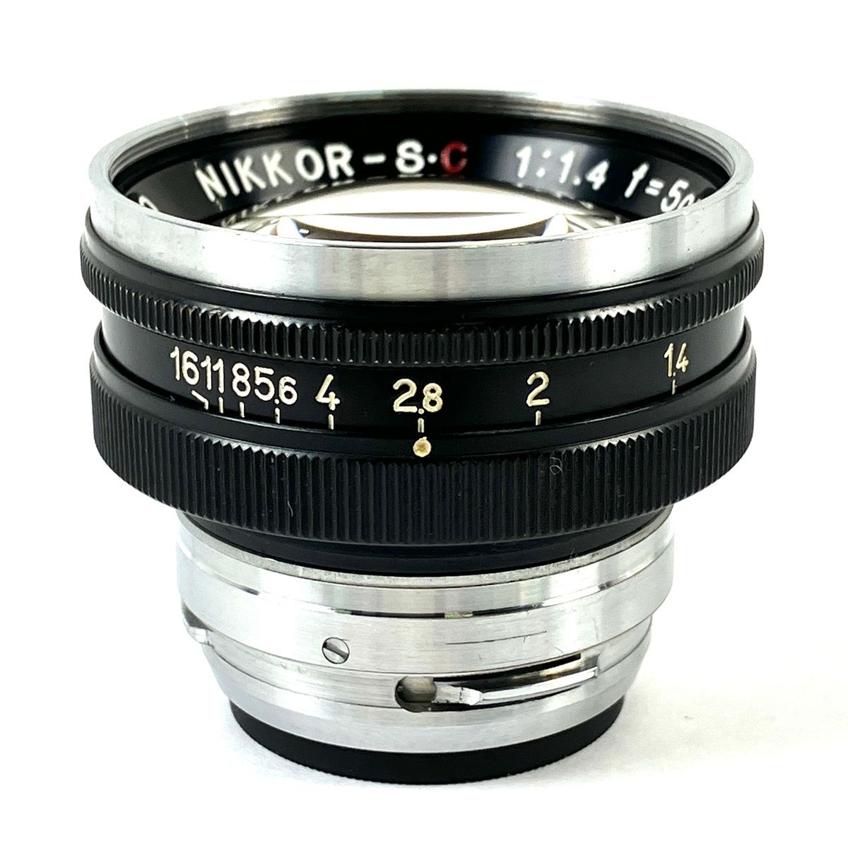ニコン Nikon NIKKOR S C 50 mm F 1 4 5 cm ブラック Sマウント レンジファインダーカメラ用レンズ