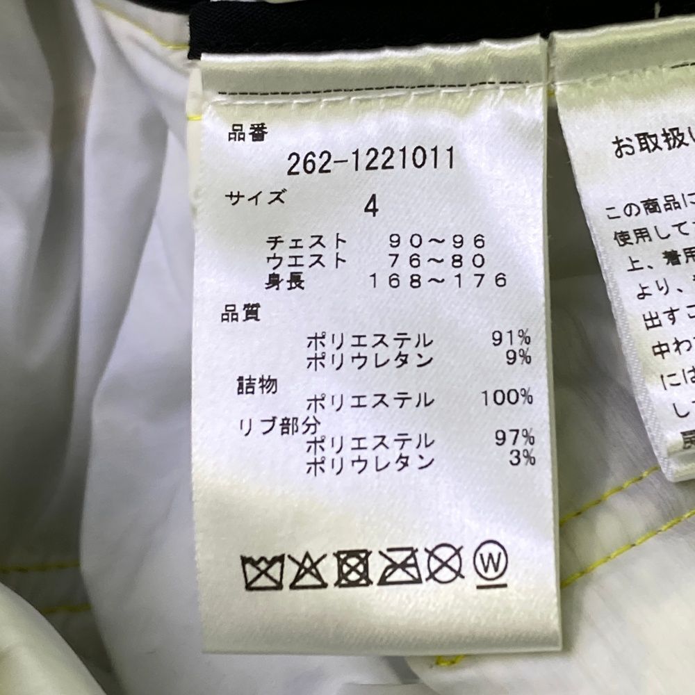 サイズ：4 JACK BUNNY ジャックバニー 長袖 中綿ブルゾン スニード