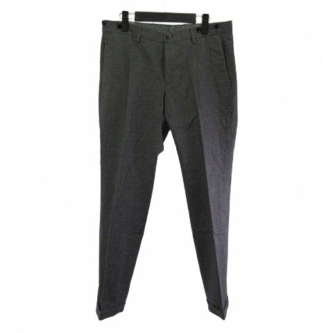 ヒューゴボス HUGO BOSS パンツ スラックス ハウンドトゥース グレー 48