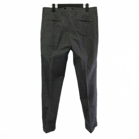 ヒューゴボス HUGO BOSS パンツ スラックス ハウンドトゥース グレー 48
