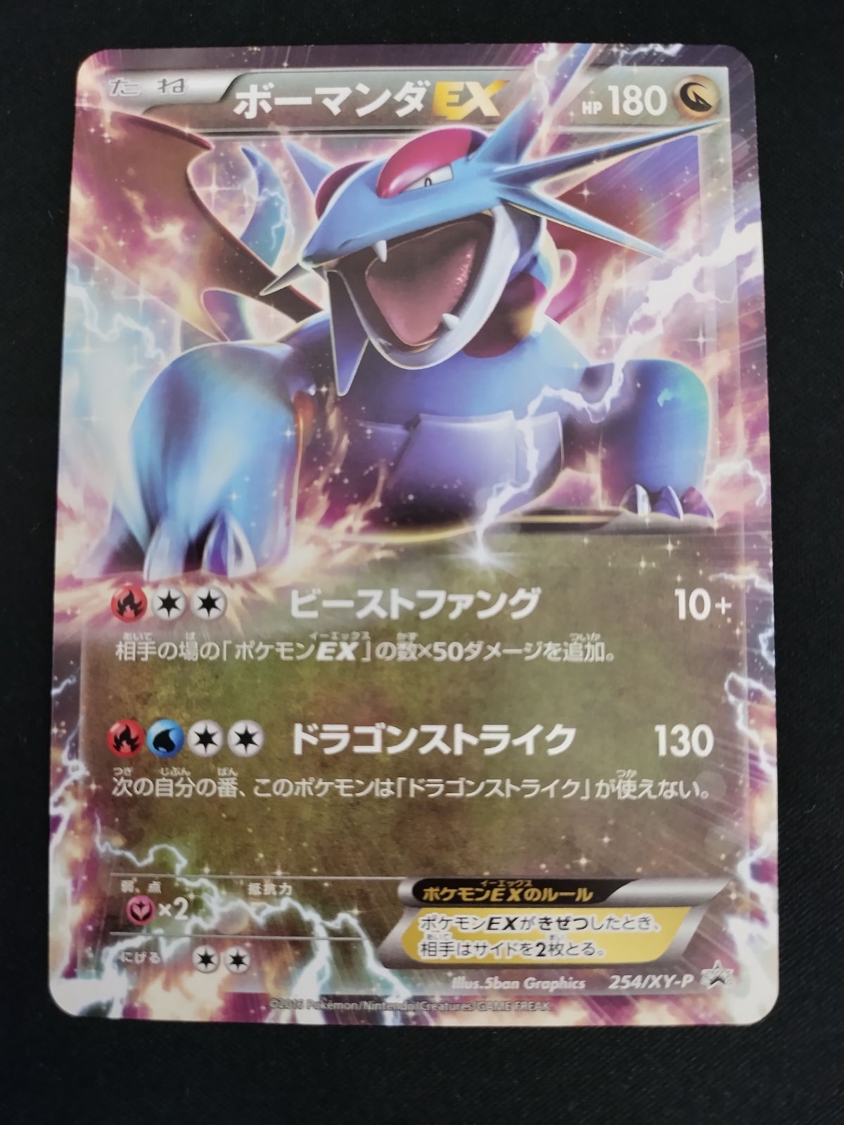 中古TCG】ポケモンカードゲーム ボーマンダEX(254/XY-P) キズあり【50