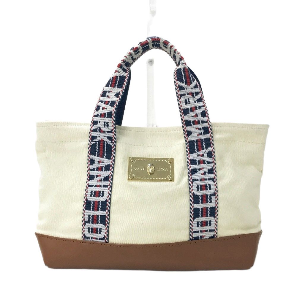 MARK&LONA マークアンドロナ ロゴ カートバッグ ホワイト系