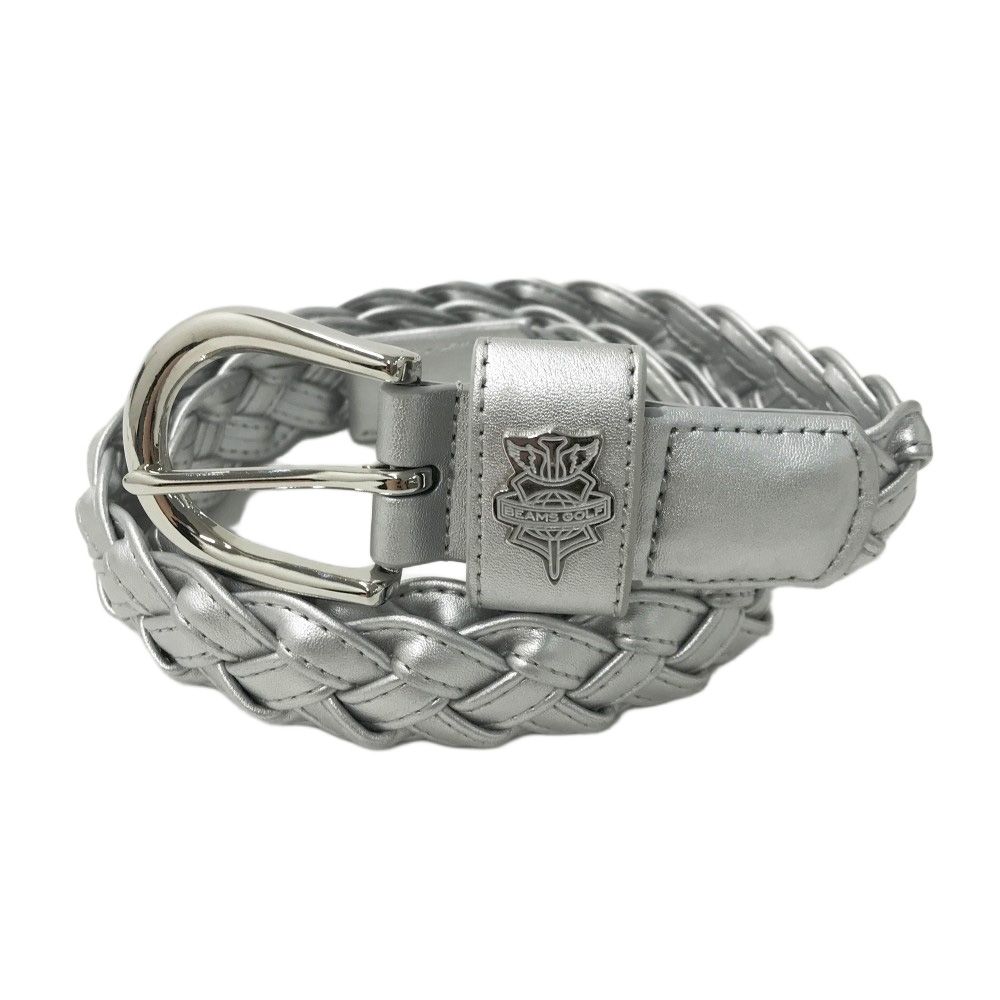 BEAMS GOLF ビームスゴルフ メッシュベルト シルバー系 [240101564715