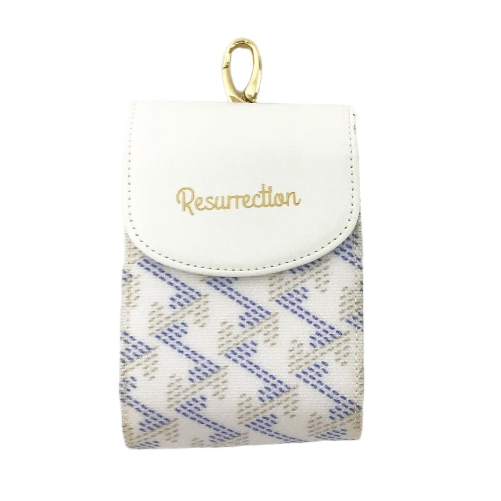 レザレクション Parus No.3 距離計 スコープ ケース 総柄 ホワイト系 ゴルフウェア ストスト