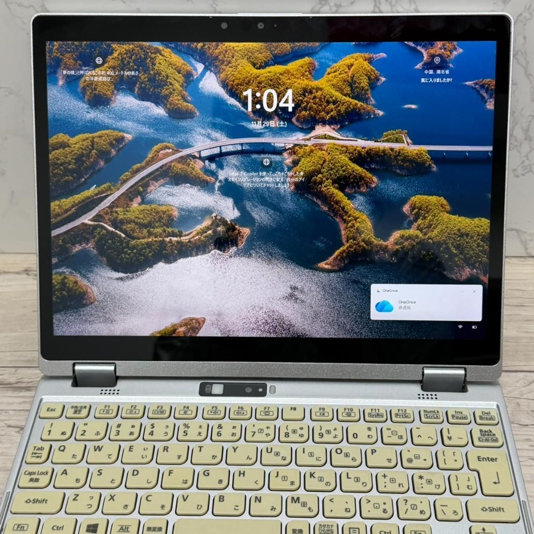 タッチ液晶】Let's note QV9 第10世代i5＆高解像度WQXGA Office付き