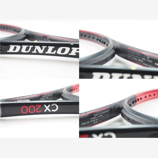 中古 テニスラケット ダンロップ シーエックス 200 2019年モデル (G2