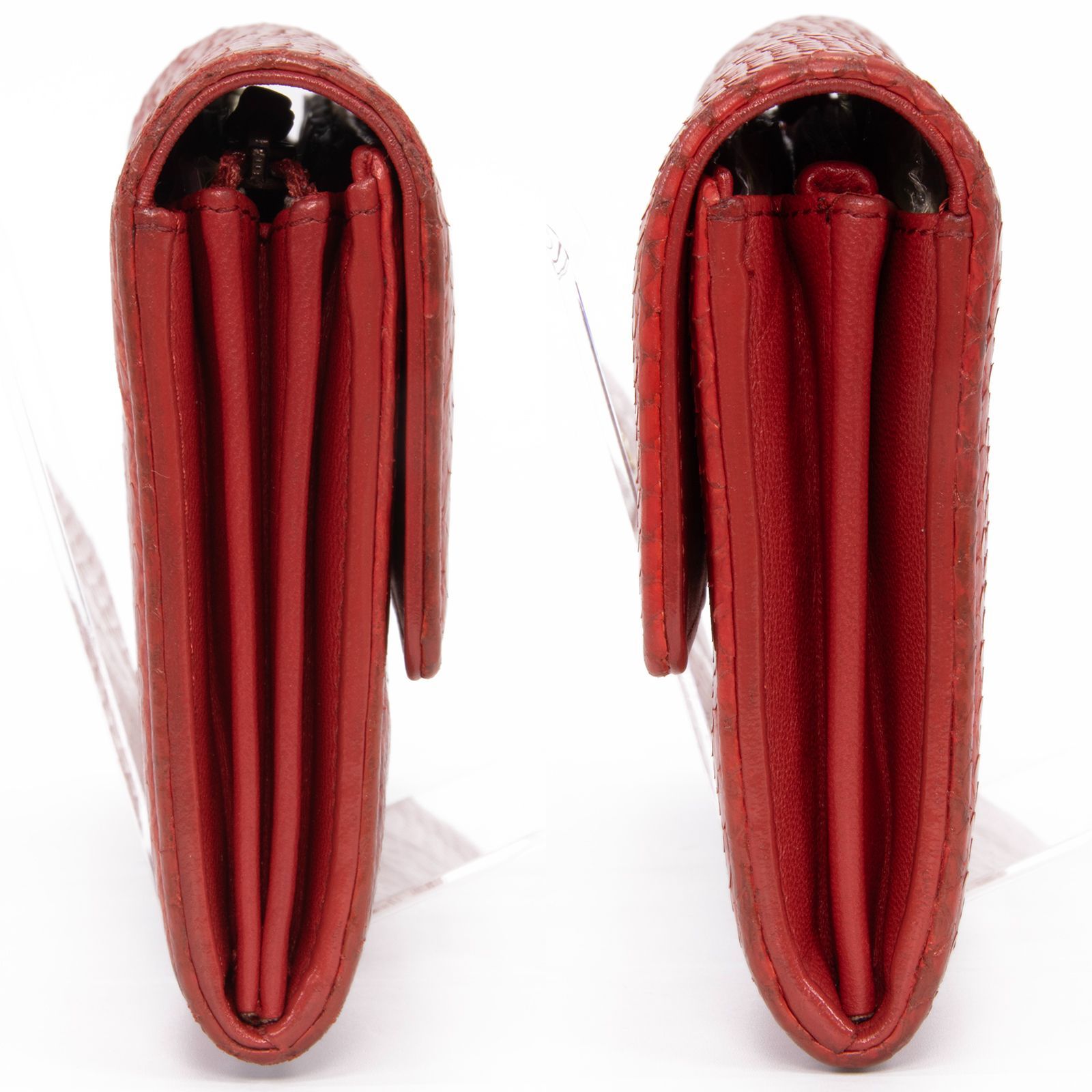 本物 送料無料 シャネル 長財布 二つ折り財布 スナップボタンタイプ