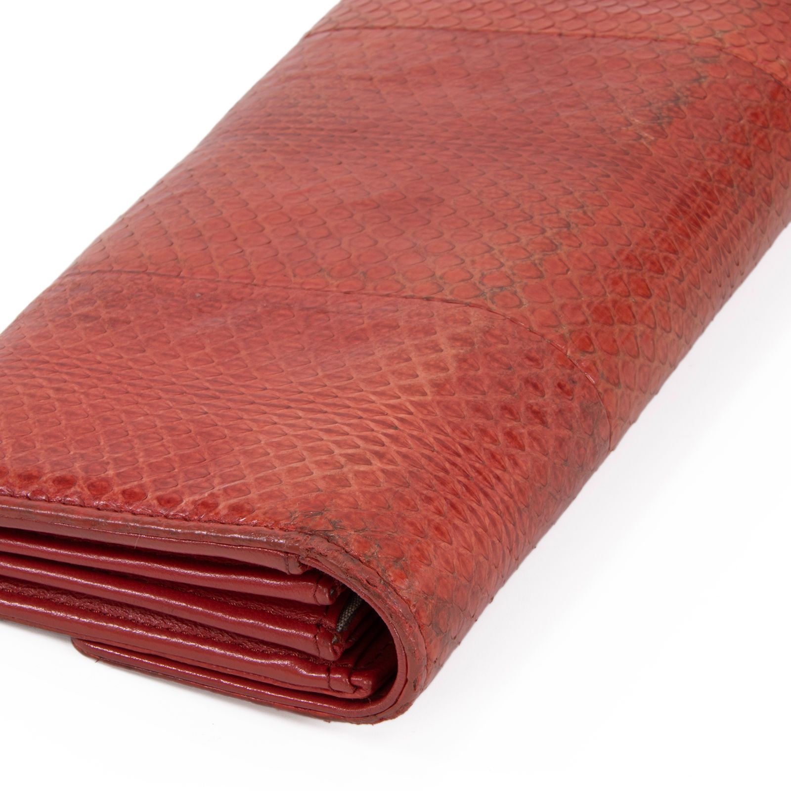 本物 送料無料 シャネル 長財布 二つ折り財布 スナップボタンタイプ