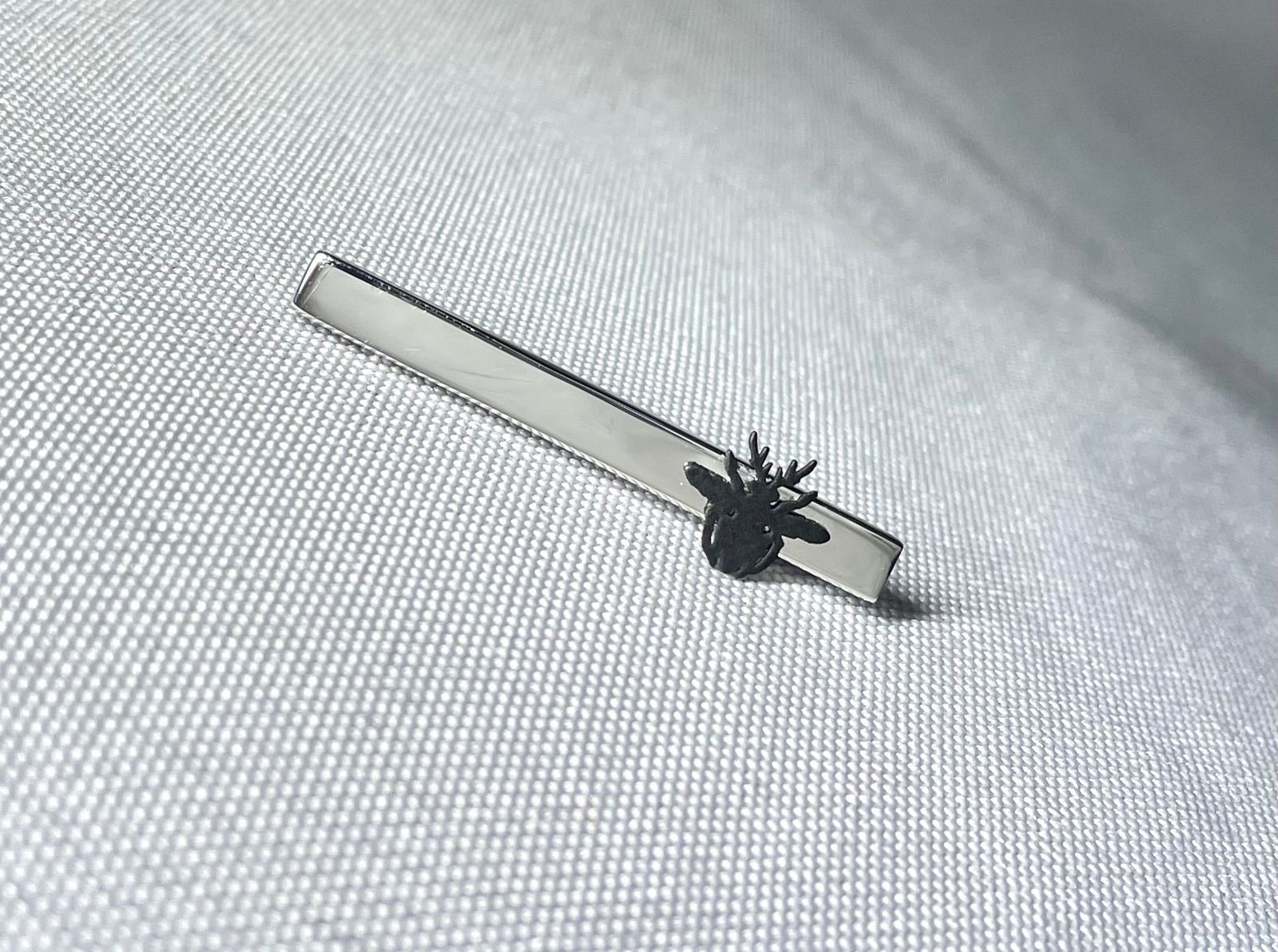Dior Homme ディオールオム 立体ビーデザイン 蜂 鏡面スターリングシルバー 艶消しブラック SV 925 ネクタイピン タイピン タイバー