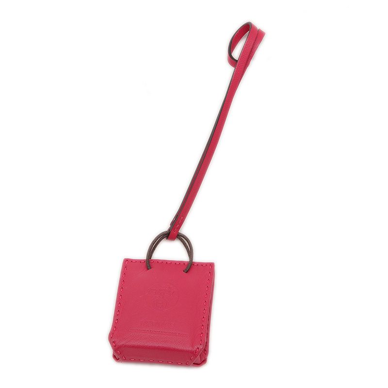 エルメス サックオランジュ チャーム アニューミロ ローズメキシコ Y