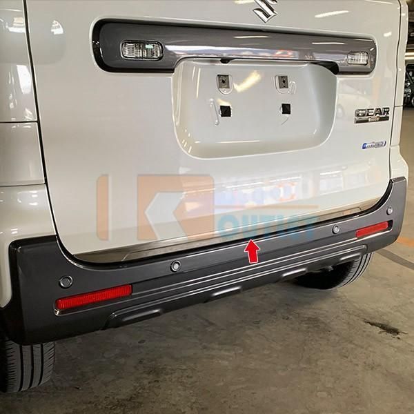 4562】スズキ スペーシア ギア MK53S 2019 リアゲートトリム バック