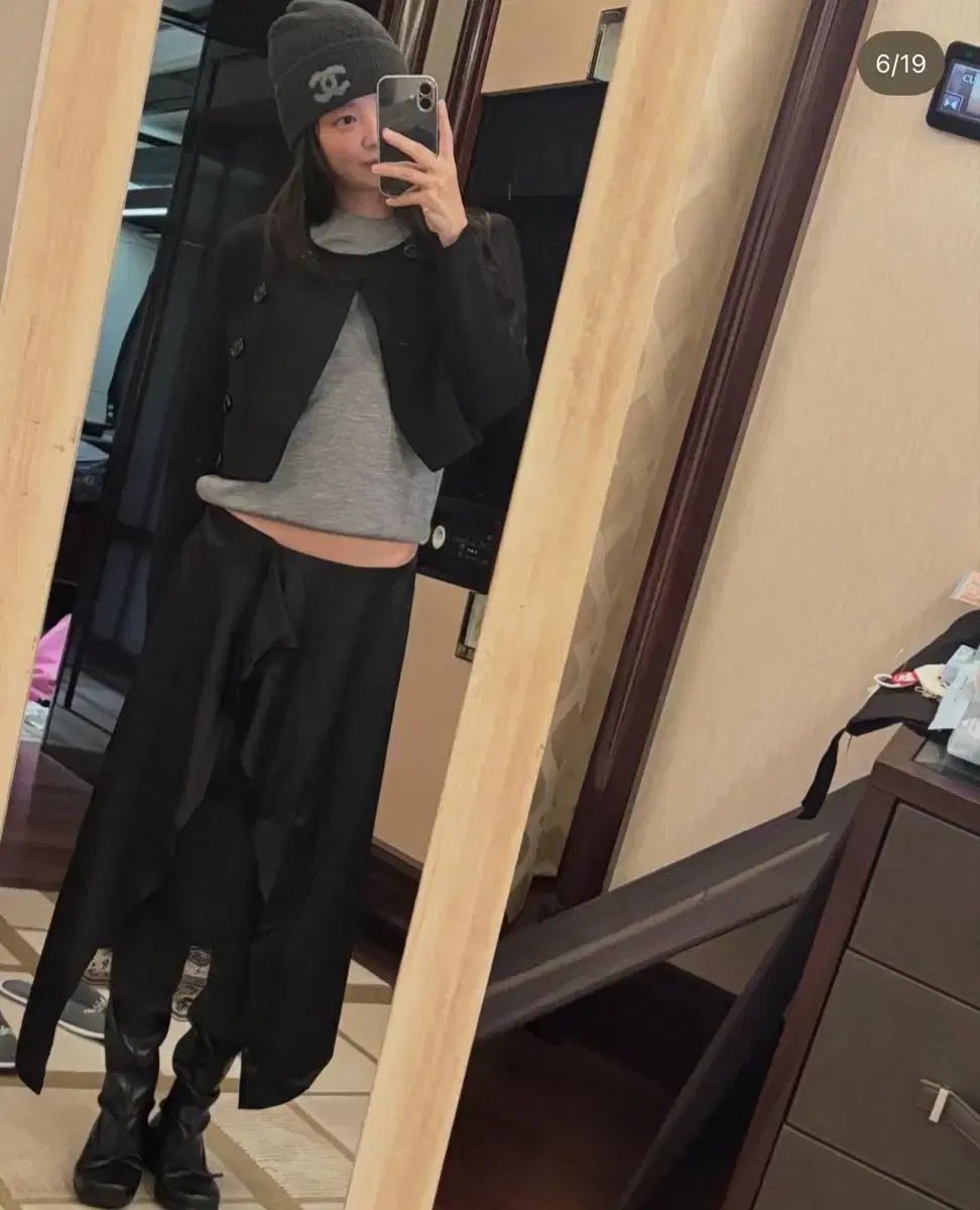 Acne Studios アクネストゥディオズ ジェニ サテンスカート