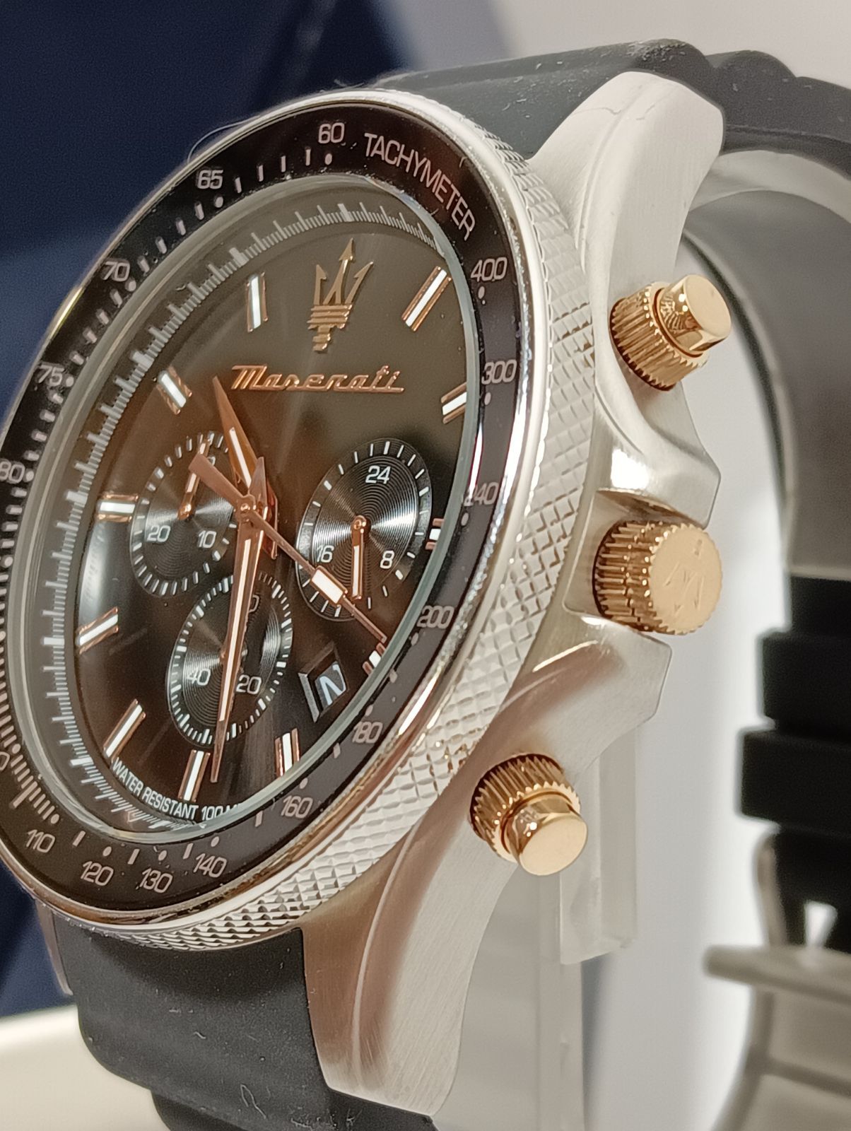 MASERATI マセラティ 腕時計クロノグラフ R8871640002 SFIDA 44 mm