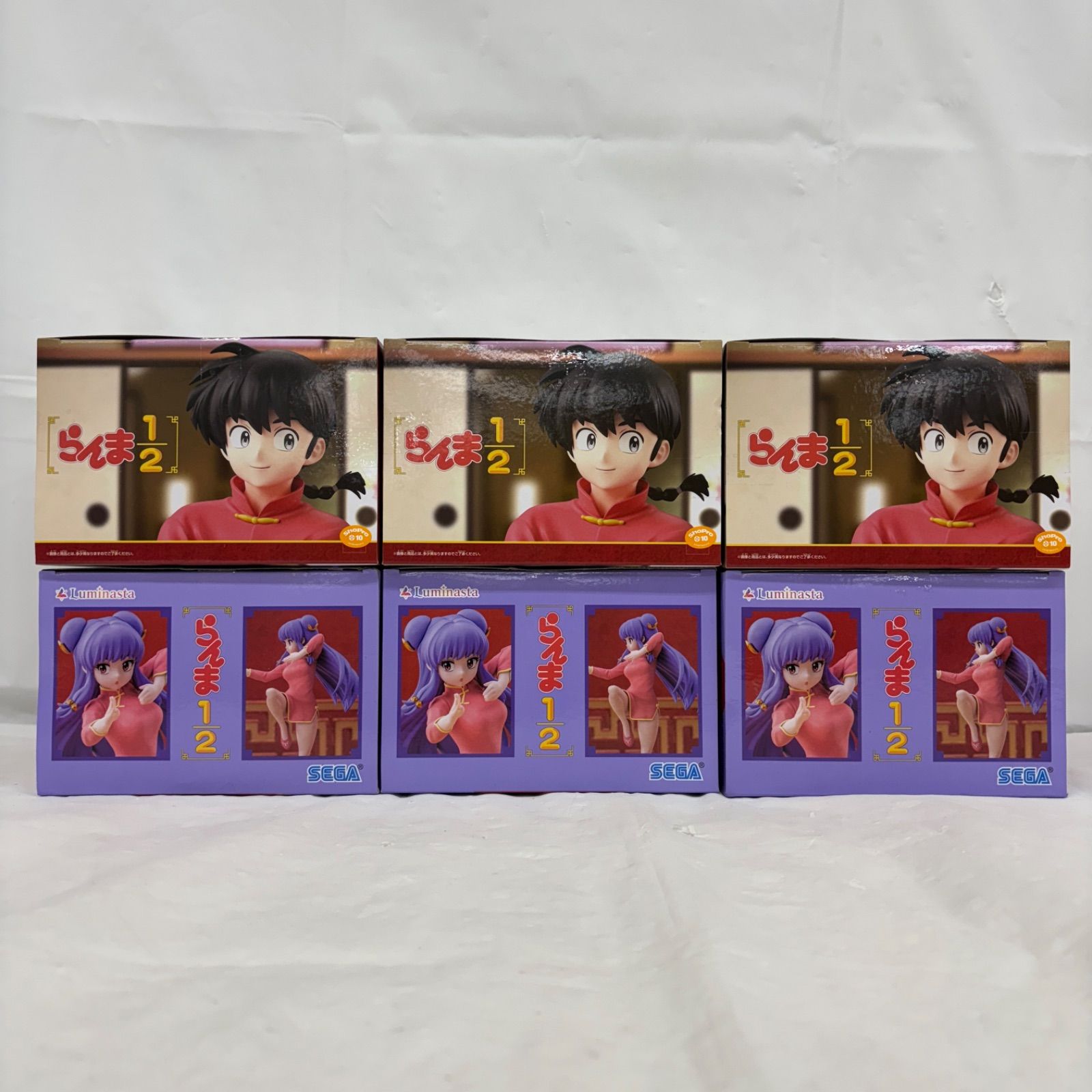 未開封 らんま1/2 フィギュア 6個セット LFQ105 f101 - メルカリ