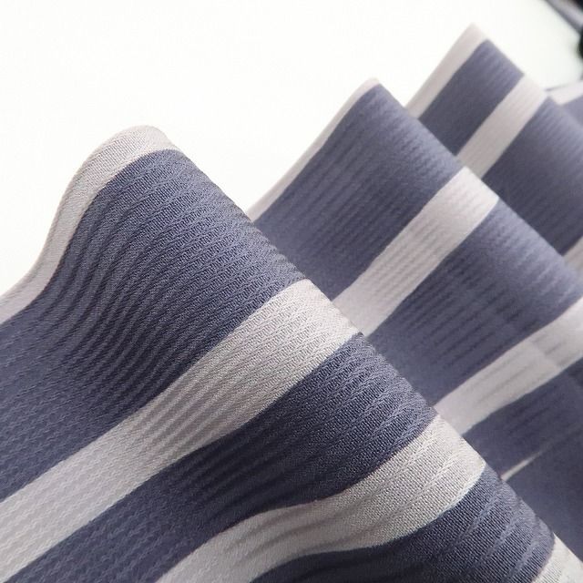 ❁tomihisa❁ 縦縞 刺繍衿付 着物 正絹 粋な演出に優雅な薔薇を添えて”長襦袢 3304