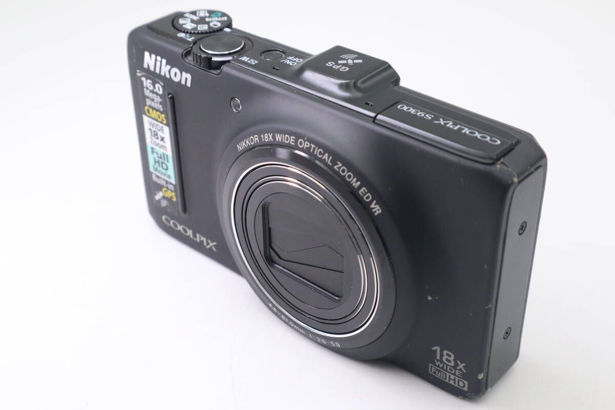 Nikon COOLPIX S9300 ニコン コンパクトデジタルカメラ ブラック