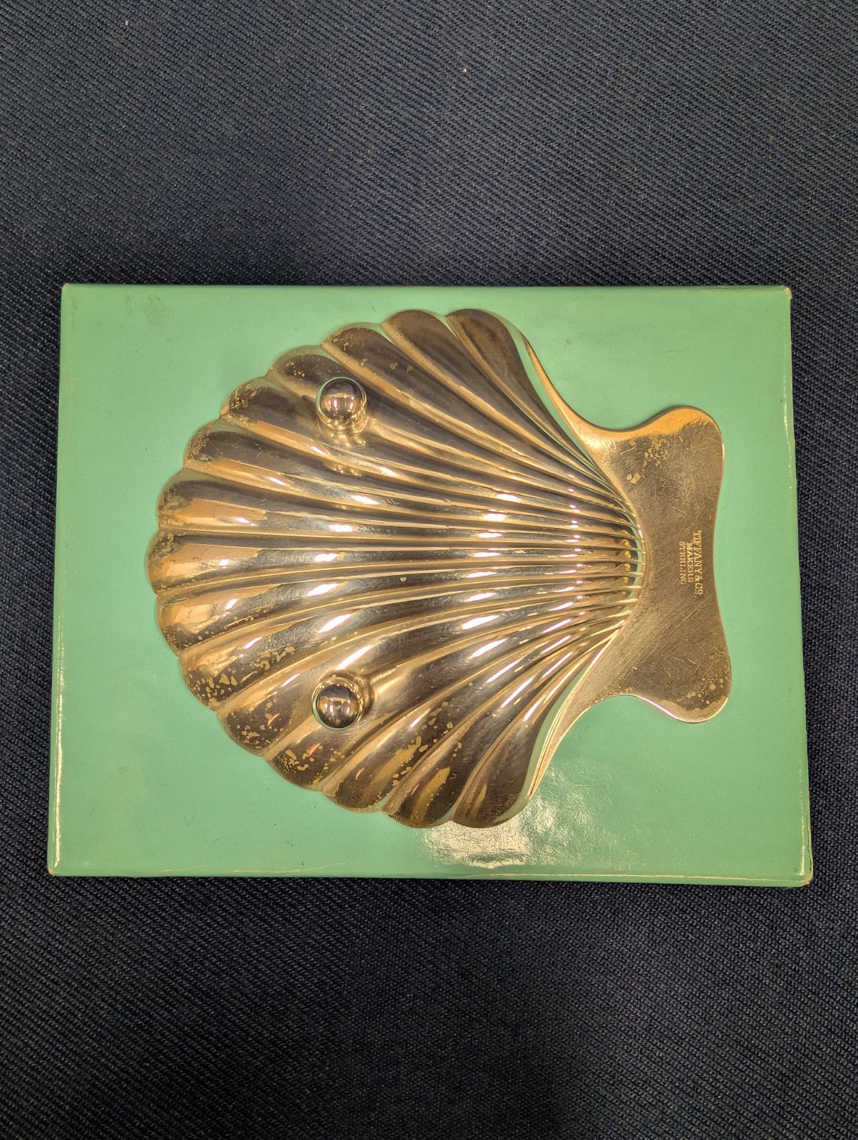 ティファニー スターリングシルバー シェル型トレー - メルカリ