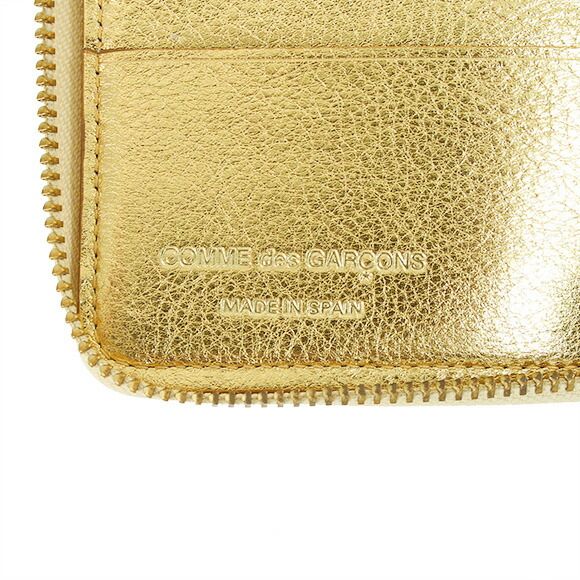 コムデギャルソン COMME DES GARCONS 財布 ラウンドファスナー二つ折り