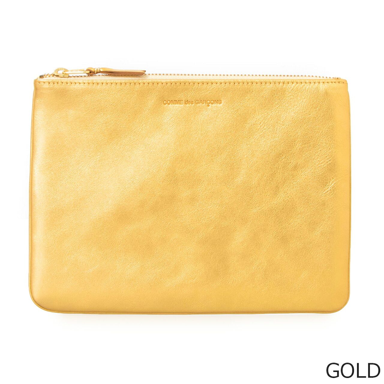 コムデギャルソン COMME DES GARCONS ポーチ GOLD LINE ZIP POUCH ゴールドライン レディース メンズ SA 5100 G
