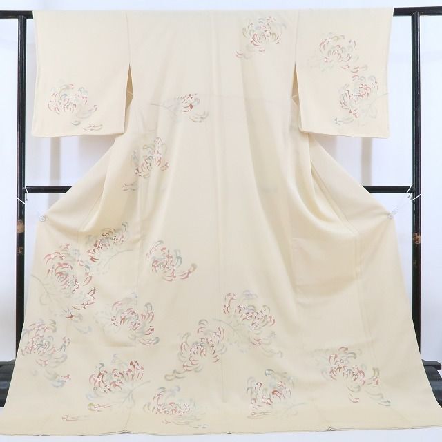 ❁tomihisa❁新品 乱菊 着物 正絹“乱菊に心奪われ記憶を標す花香しき