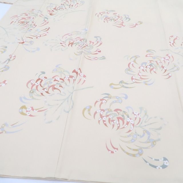 新品 乱菊 着物 正絹“乱菊に心奪われ記憶を標す”仕付け糸付 訪問着 4216 ❁tomihisa❁新品 乱菊 着物 正絹“乱菊に心奪われ記憶を標す花香しき