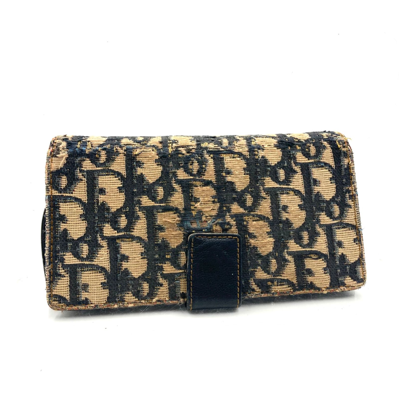 Christian Dior クリスチャンディオール サドル トロッター 三つ折り長