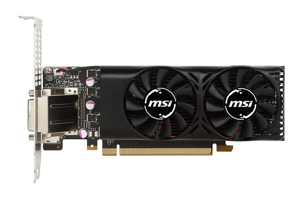  MSI GeForce GTX 1050 Ti 4 GT LP グラフィックスボード LPモデル VD 6238 グラフィックボード グラボ ビデオカード PCパーツ