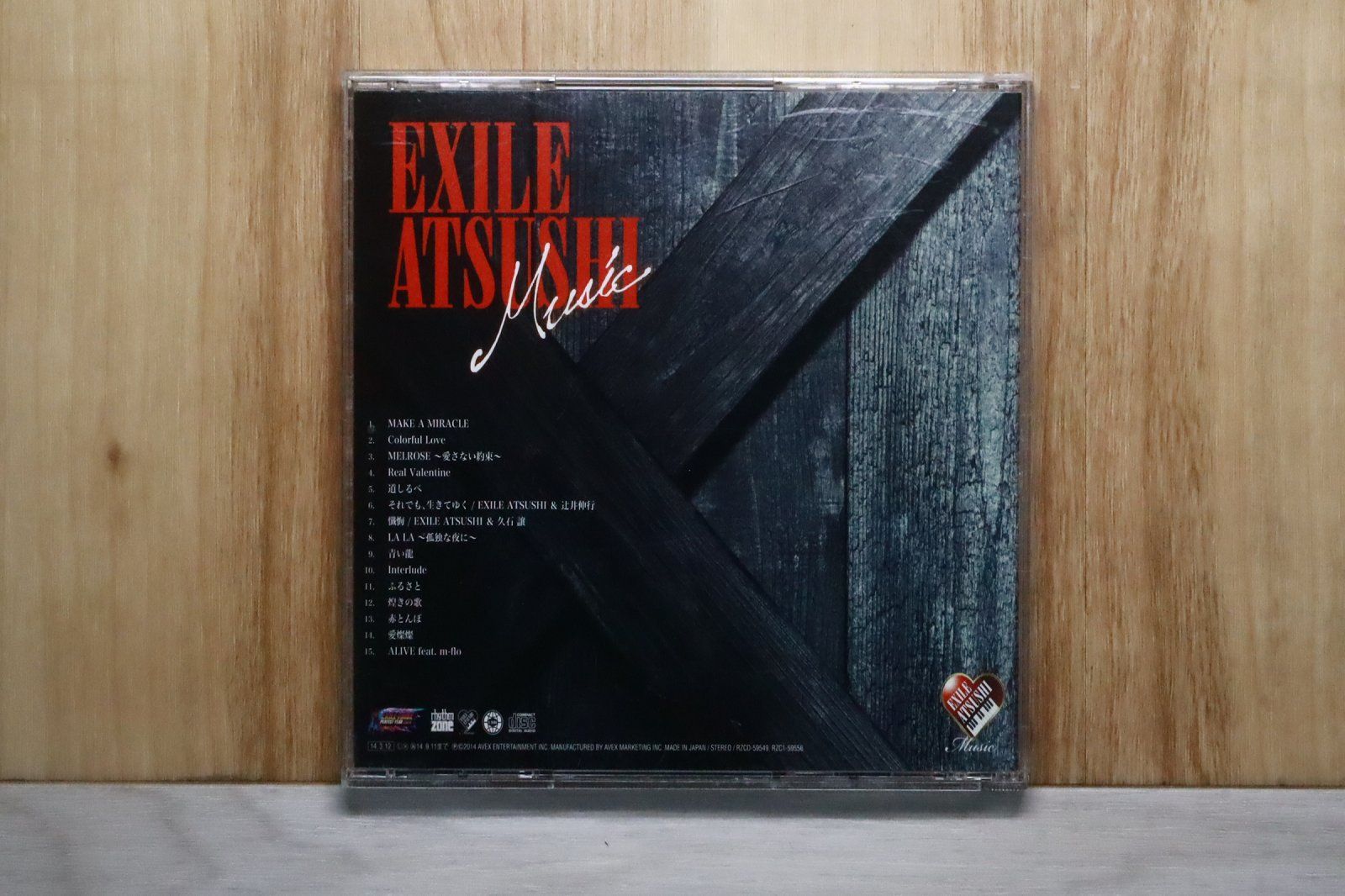 その他 ATSUSHI 国内盤CD☆エグザイル・アツシ/EXILE ATSUSHI□ Music (通常盤
