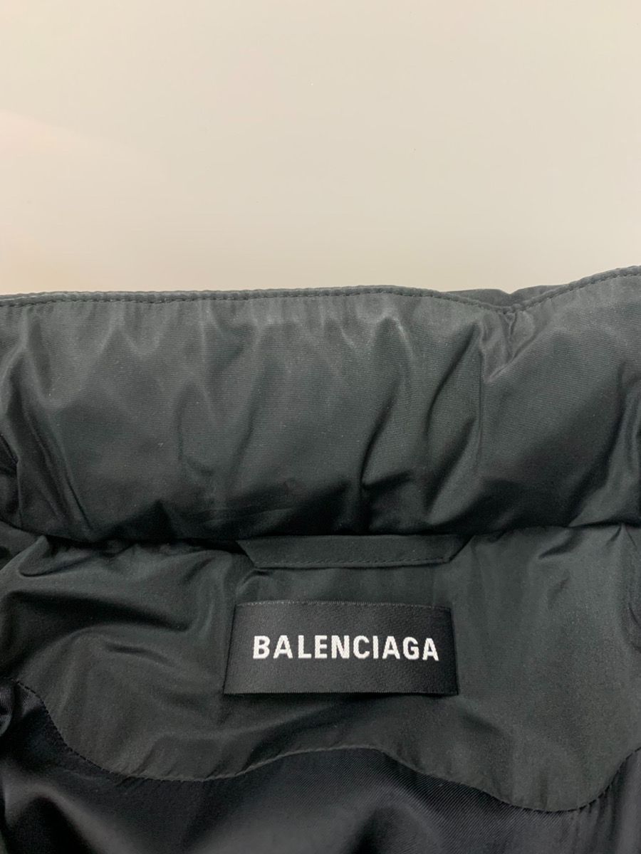希少 バレンシアガ 上質 バックロゴ プリント ブルゾン ナイロンジャケット バレンシアガ BALENCIAGA 18AW PADDER WINDBREAKER バックロゴ