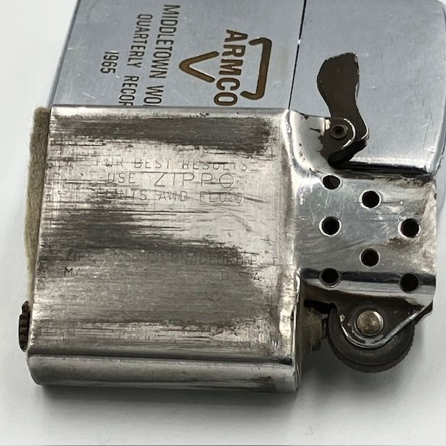ZIPPO ジッポー ビンテージ 1965 ARMCO Middletown Works 【公式