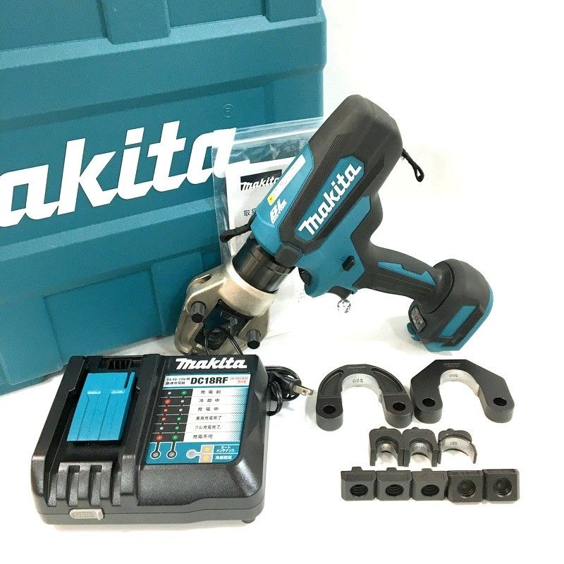 makita マキタ 充電式圧着機 18 V バッテリーなし 圧着工具 圧着 圧縮 切断 電設作業 コードレス DW 3685