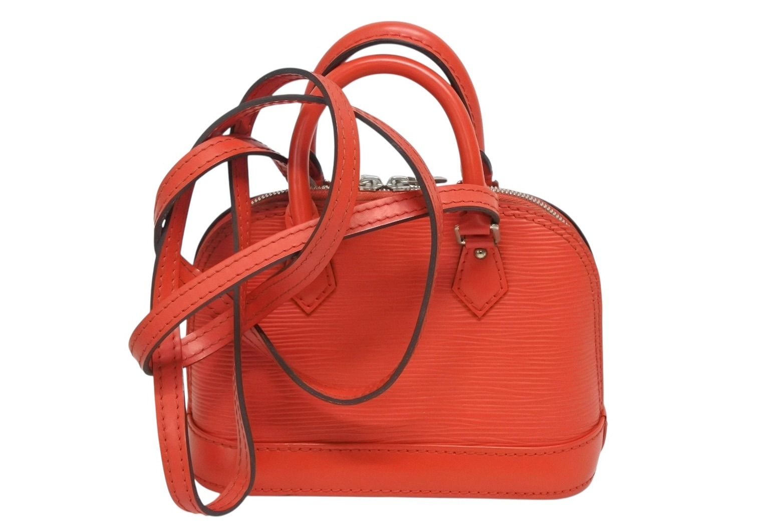 ルイヴィトン M50516 ショルダーバッグ レッド LOUIS VUITTON ナノ