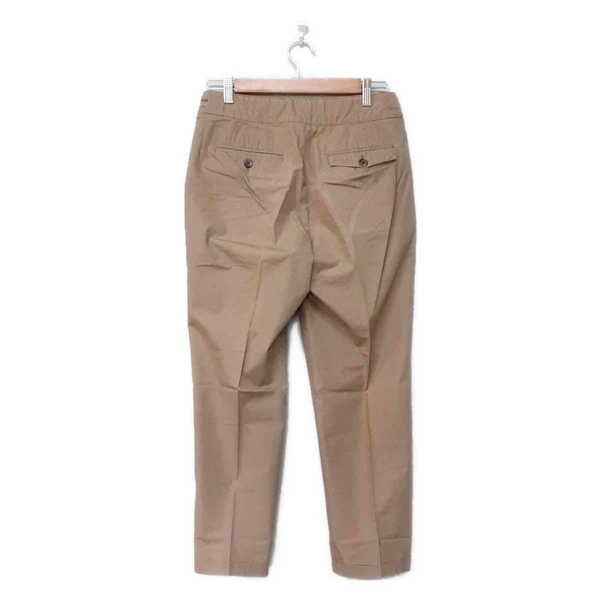 未使用品MARGARET HOWELL グレーベージュパンツサイズII MargaretHowell(マーガレットハウエル) パンツ サイズ2 M レディース