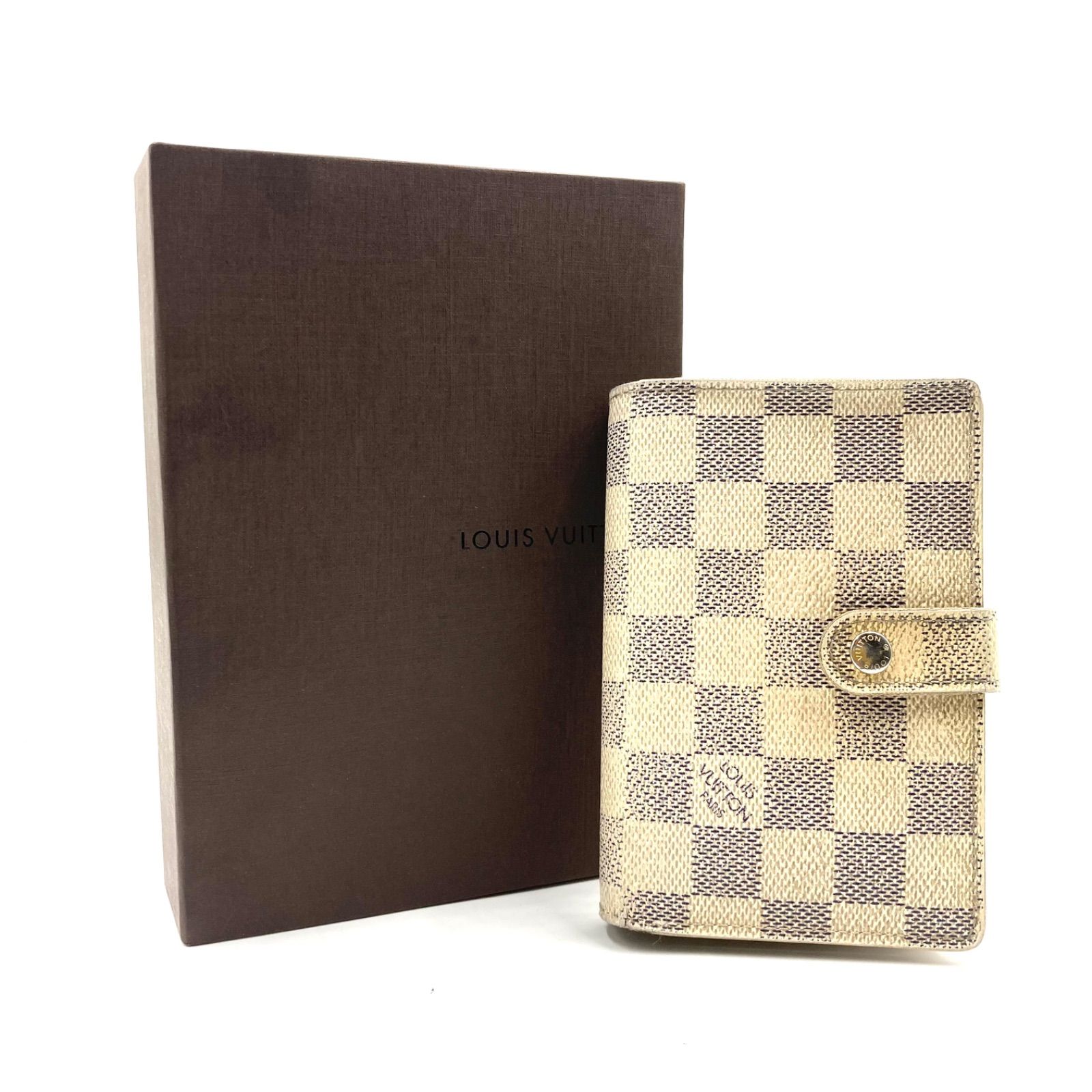 【新型美品】 ルイヴィトン ダミエアズール ポルトフォイユ ヴィエノワ がま口 楽天市場】【財布】LOUIS VUITTON ルイ ヴィトン ダミエアズール