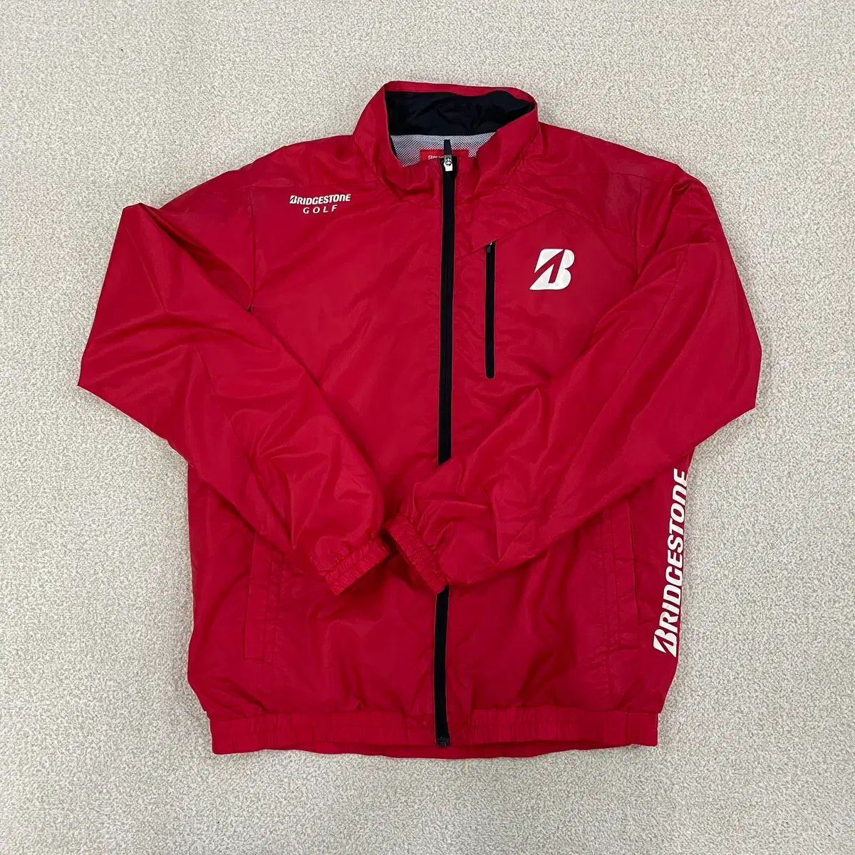 実寸 ブリヂストン ゴルフ ウィンドブレーカー ジャケット 1028 UJ 1