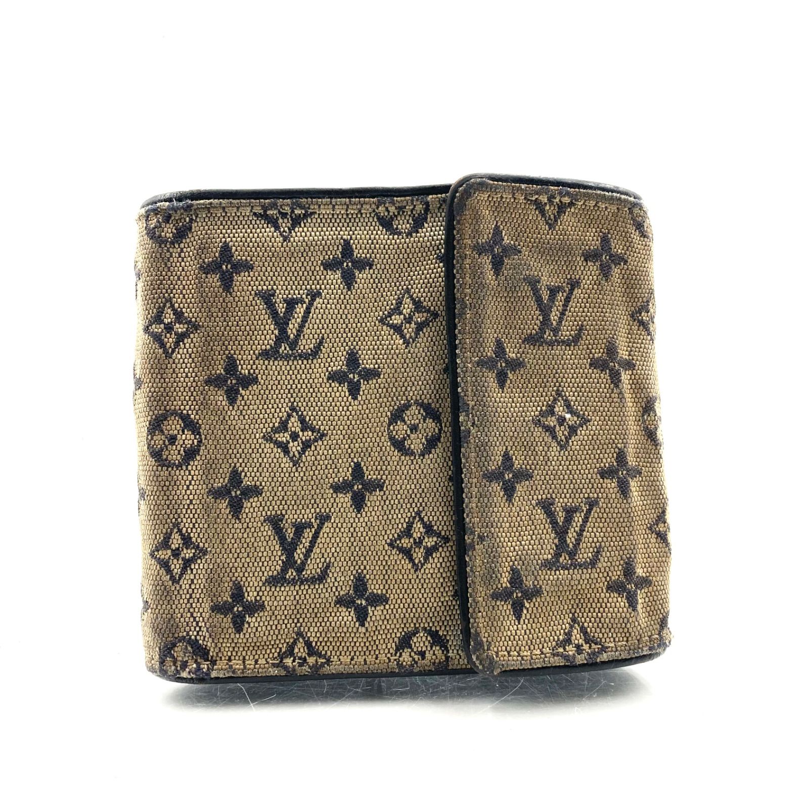 LOUIS VUITTON 三つ折り財布 ベージュ ベージュ系 Louis Vuitton(ルイヴィトン) 折りたたみ財布(レディース