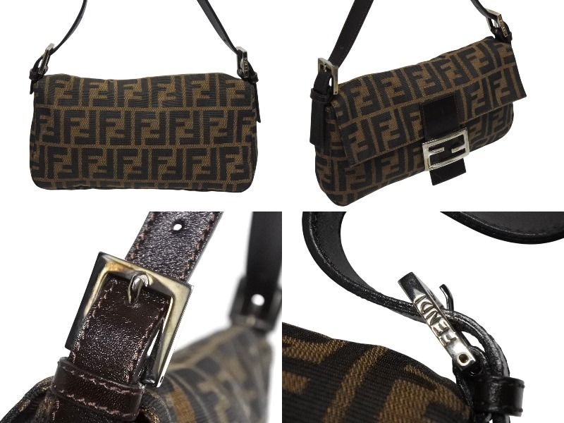 FENDI フェンディ マンマバケット ワンショルダーバッグ 26424 ズッカ